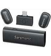 Saramonic Air SE Wireless Mini Microphone for iPhone 17/16/15 &amp; Android, 48kHz/24-bit, AI Noise C...
