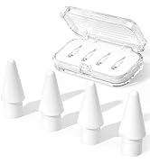 JOOSKO Replacement Pencil Tips for Apple Pencil Pro/USB-C/2nd Gen/1st Gen Tips(with Storage case)...