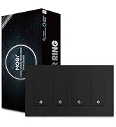 MOES 2nd Generation WiFi Smart Light Switch, 3-Way Wall Switch 2.4GHz, Neutral Wire Required, Sma...