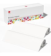 2 Rolls Phomemo Thermal Paper 8.5’’ x 11’’ US Letter Size, Advance Thermal Printing, Roll Paper C...