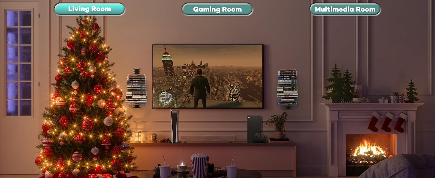 disc storage living room