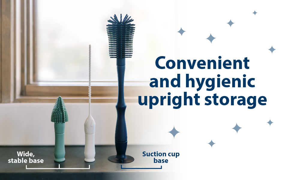 Convenient and Hygienic Upright Storage