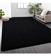 Area Rugs for Living Room Bedroom, 4 x 6 Ft Non-Slip Modern Area Rug, Soft Thickened Memory Foam ...