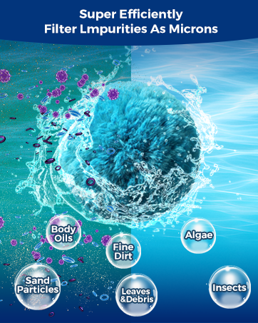 pool filter balls