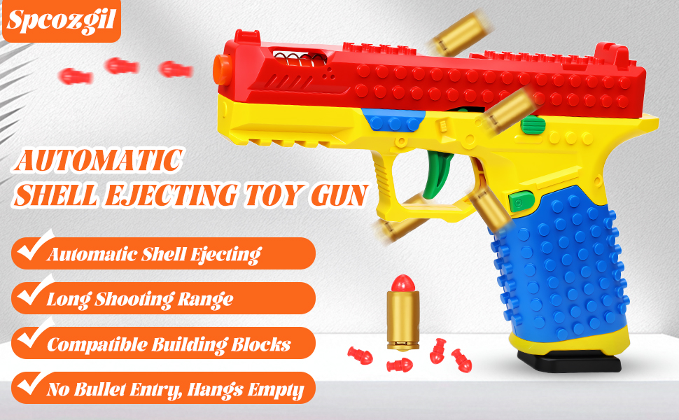 Shell Ejecting Toy Gun Pistol