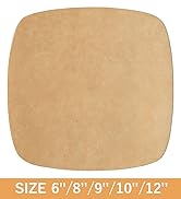 Air Fryer Liners Disposable Parchment Paper Sheets, 8 Inch Unbleached Baking Paper Liner for Gril...