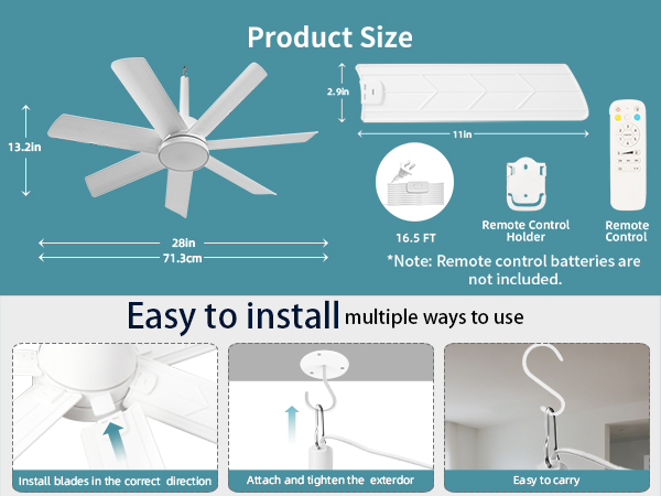 outdoor ceiling fan