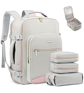 LOVEVOOK Travel Backpack for Women &amp; Men 40L,Airline Approved Carry On Backpack Travel Essentials...