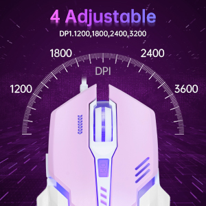 6 Adjustable DPI