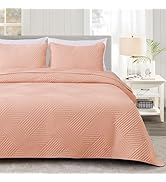 Whale Flotilla Queen Quilt Set, Soft Lightweight Quilts Bedspreads Coverlet with Embossed Pattern...