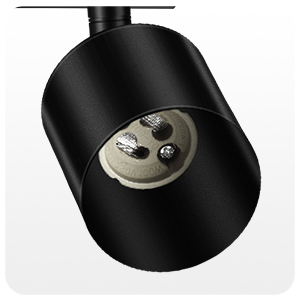 black track lights