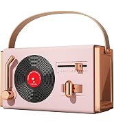 SpringFlora [2023 New] Small Portable Retro Bluetooth Speaker, Cute Vintage Wireless Speaker for ...
