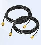SMA Male to SMA Male Low Loss RG174 Extension Jumper Cable 10feet