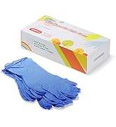 Kids Gloves Disposable for 4-10 Years - Latex and Powder Free - for Kids Festival Preparation, Cr...