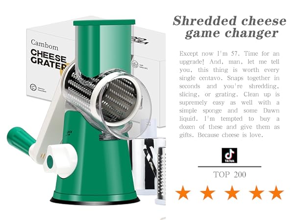 cheese grater green