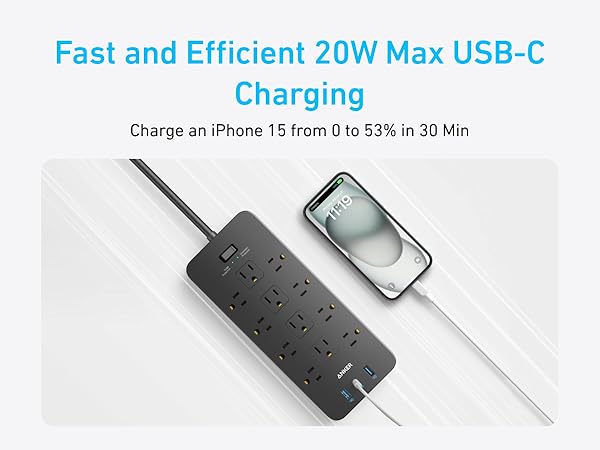 20W USB-C Fast Charging