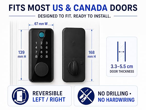 smart door lock with bluetooth