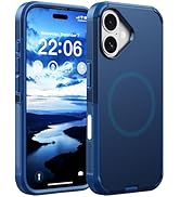 Diverbox for iPhone 16 Case,Compatible with MagSafe,with Screen Protector,with Port Protection,wi...