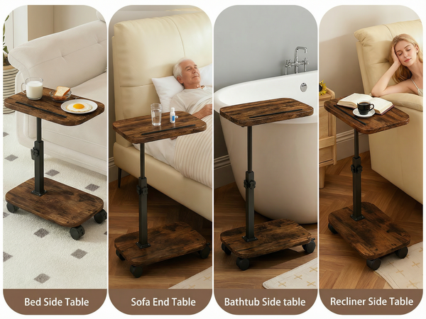 Bed Side Table Sofa End Table Bathtub Side Table Recliner Side Table