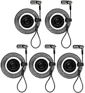 I3C Computer Laptop Lock 5pack, 4 Digital Combination Notebook Lock, 6.7ft Hardware Security Cabl...