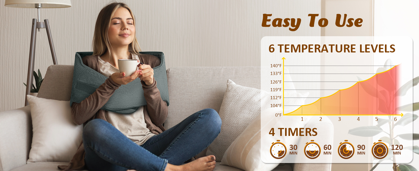 Heating pad do not lay on