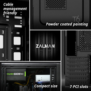 ZALMAN T6 COMPUTER CASE