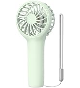 EasyAcc Mini Portable Fan,Handheld Fan,3 Speed Personal Small Makeup Fan 2000 Battery Hand Fan,Li...