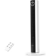 Antarctic Star Tower Fan for Bedroom, Quiet Standing Cooling Fan with 6 Speeds 4 Modes, 23ft/s Ve...