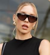 SOJOS Trendy Oversized Polarized Aviator Sunglasses Womens Mens, Large 80s 90s Retro Vintage Shad...