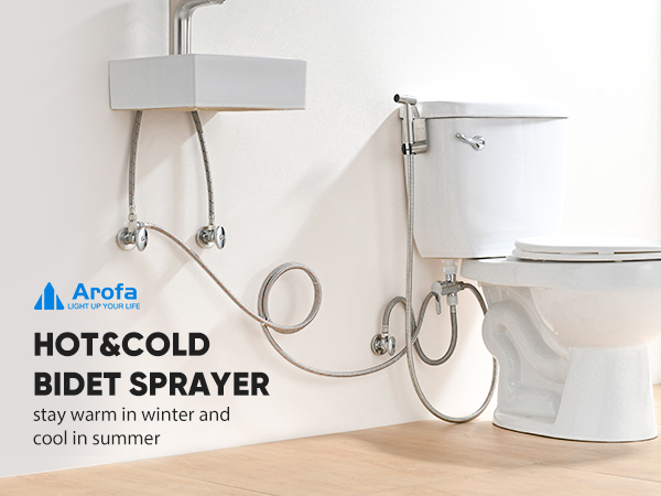 Hot and Cold Bidet Sprayer