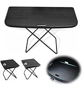 dfdgtsl Foldable Car Table for Tesla Model Y Rear Bucket Camping Picnic Folding Table Board Eatin...