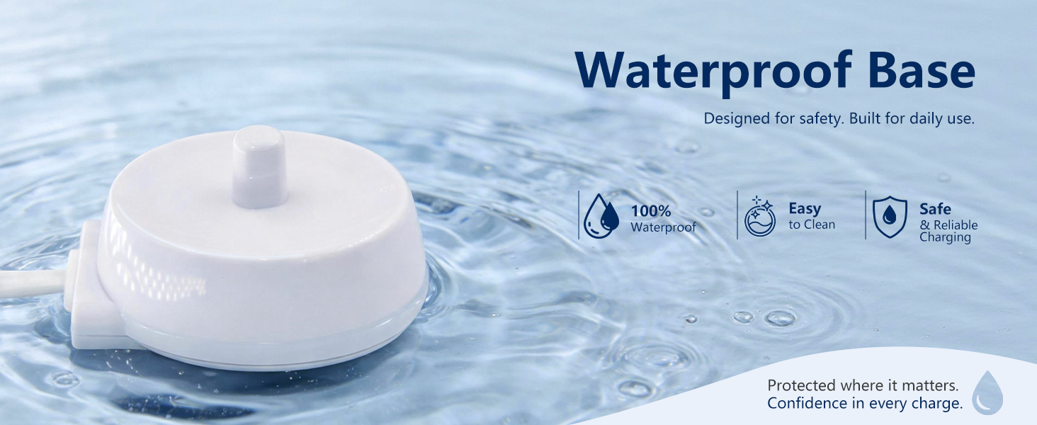 Waterproof Base for Oral B Electric Toothbrush