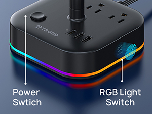 headphone stand with on/off switch