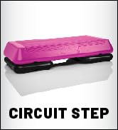 The Step (Made in USA) Original Aerobic Platform – Circuit Size Grey Aerobic Platform and Origina...