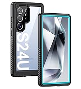 Lanhiem for Samsung Galaxy S24 Ultra Case, IP68 Waterproof Dustproof, Built-in Screen Protector, ...