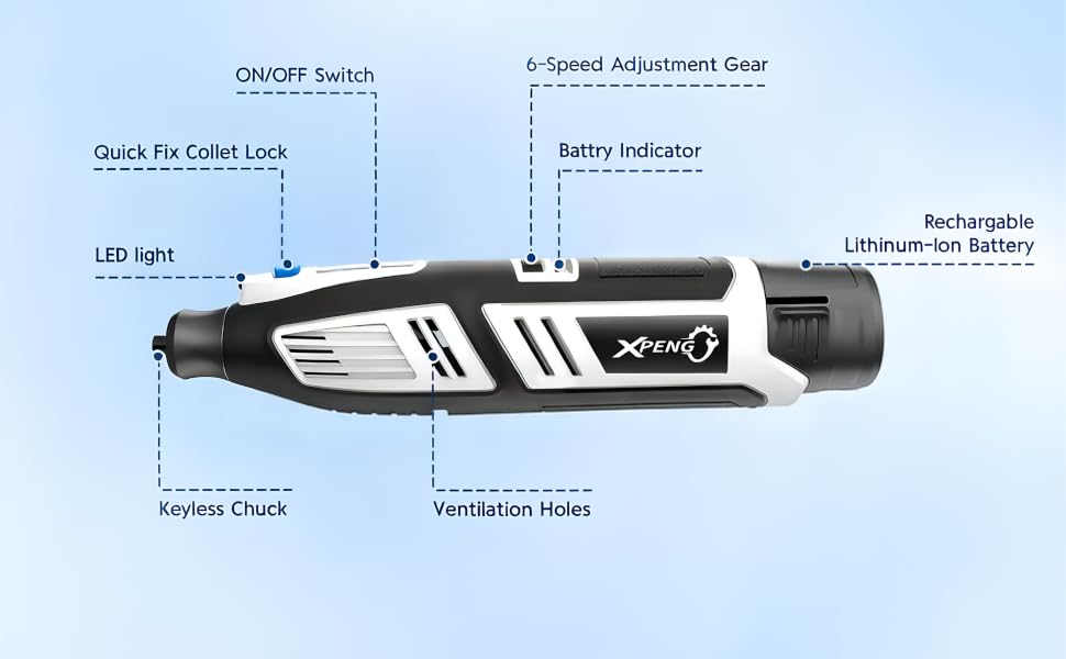 cordless rotary tool
