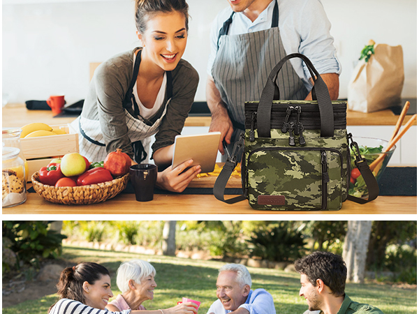 The MIYCOO adult lunch box makes picnic prep effortless, keeping food fresh for 7 hours.