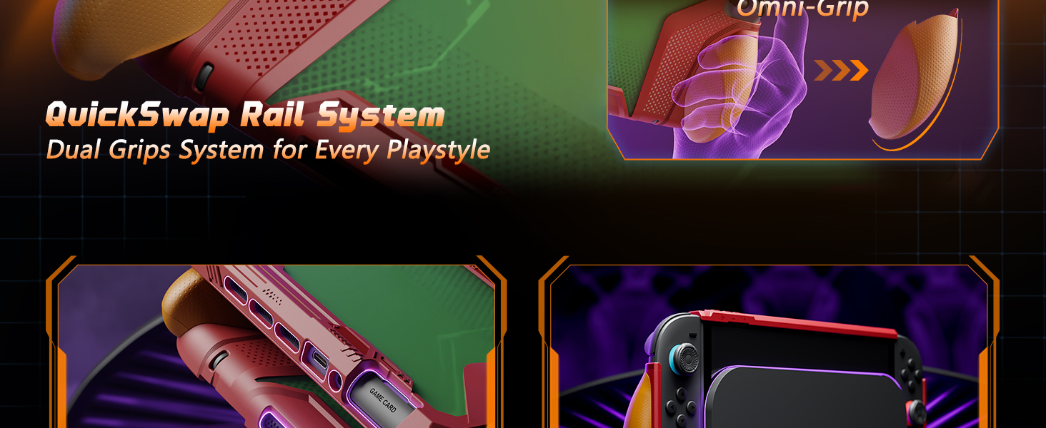 playvital for Switch 2 Beyond-Grip Dockable Case