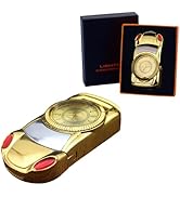 Torch Lighter, Jet Flame Butane Lighters,Relief Embossed Dragon Design Refillable Gas Lighter,Adj...