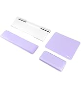 MOSISO Computer Keyboard Stand&amp;Wrist Rest Support for Keyboard and Mouse, Large Rectangular Ergon...