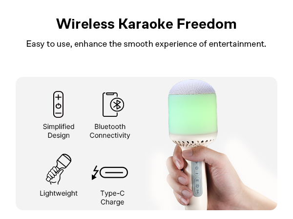 karaoke set, easy to use