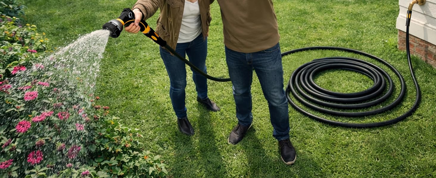 TheFitLife garden hose easy to carry easy to control