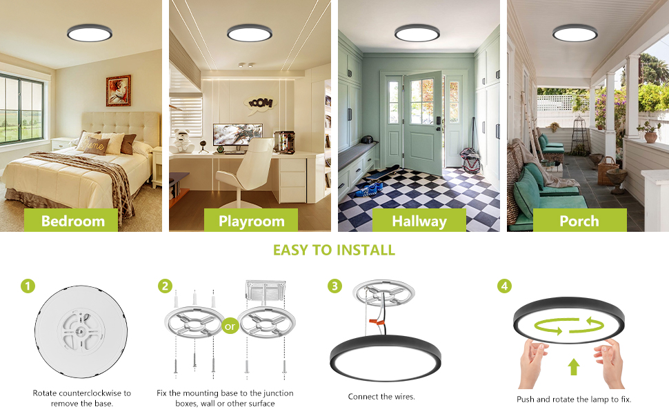 15.7 inch led ceiling light
