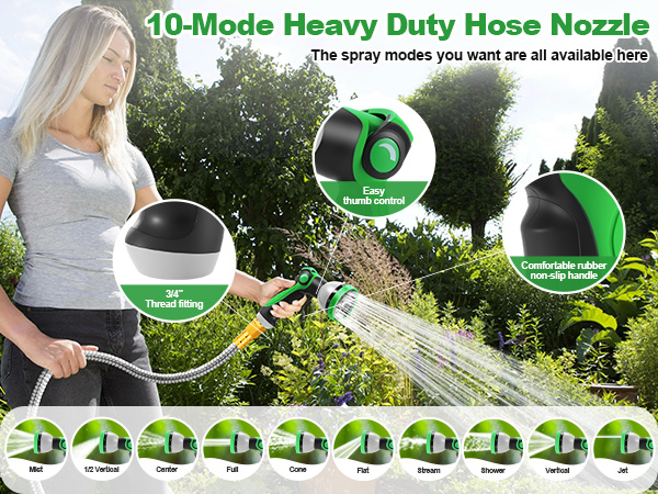10-Mode Hose Hozzle