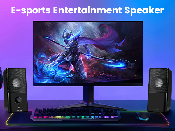 E-sports entertainment speakers for gaming