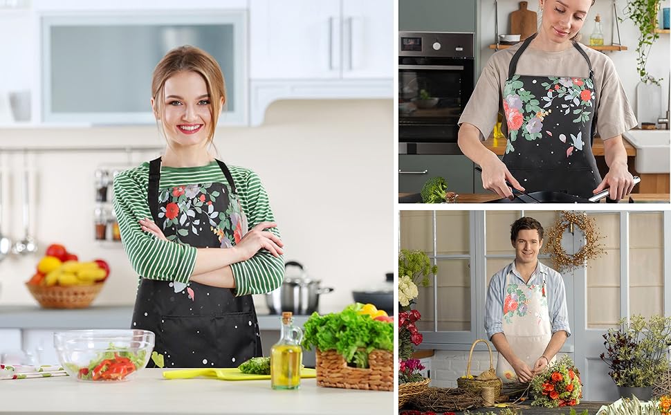 Cooking Apron with Pocket