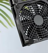 GDSTIME Router TV Box Cooling Fan with Speed Control