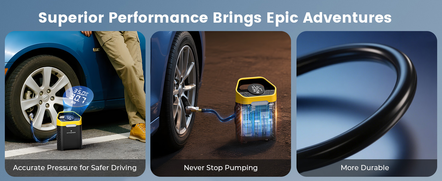 Cordless Portable Tire inflator