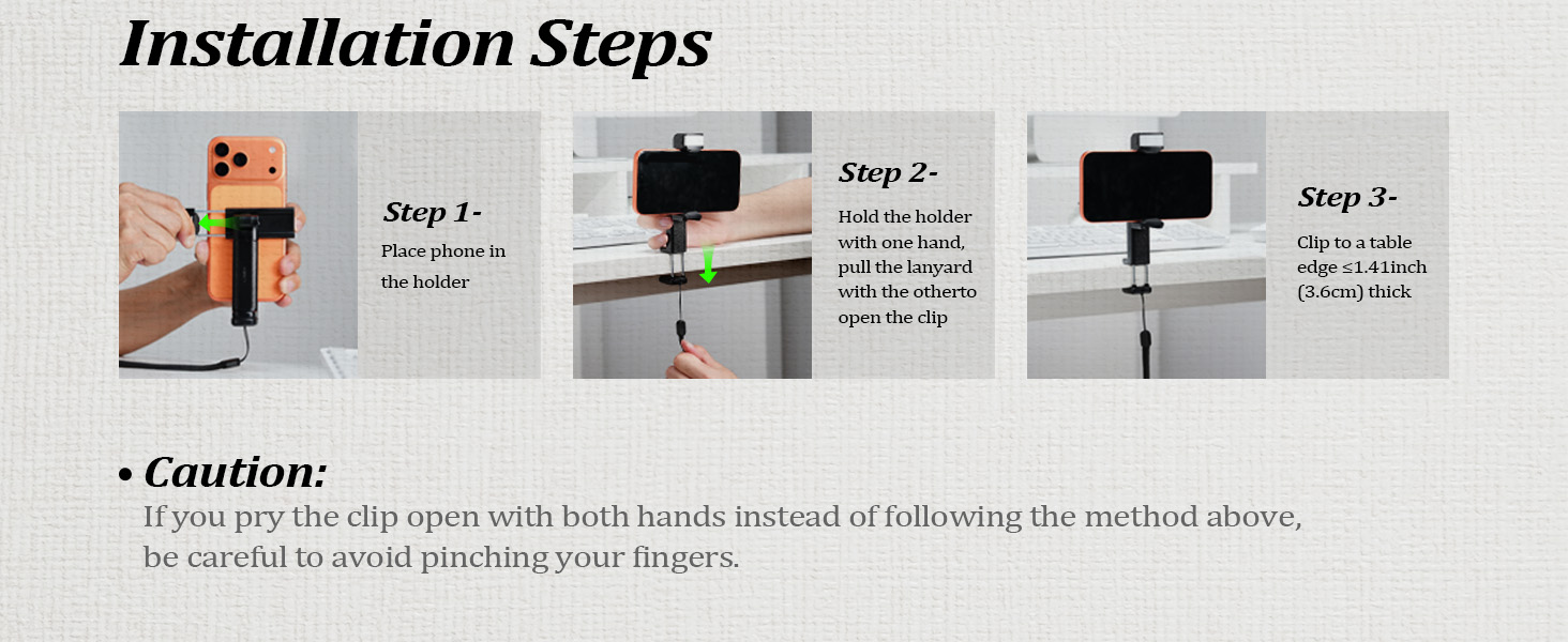 airplane phone holder