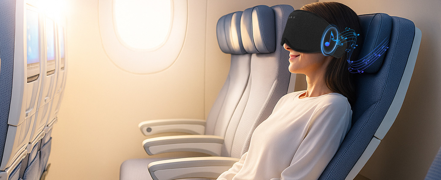 Sleep Mask with Bluetooth